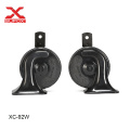 Valued 12V 24V 115dB Black Universal Snail Car Horn for Universal Cars